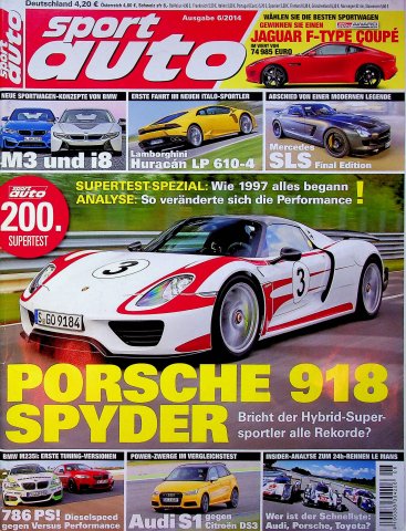 Deckblatt Sport Auto (06/2014)